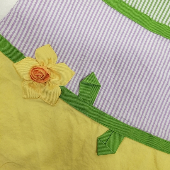 🌴3/$15🌴 Gymboree Girls Shirt-Dress Top Size 3 Summer Spring Easter - Picture 7 of 11